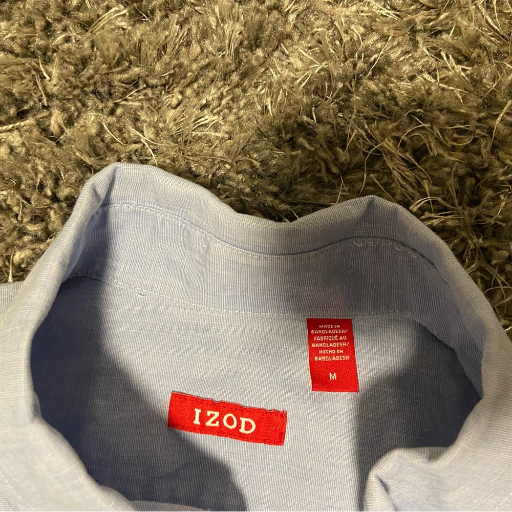 Blue Button Up - Picture 5 of 5